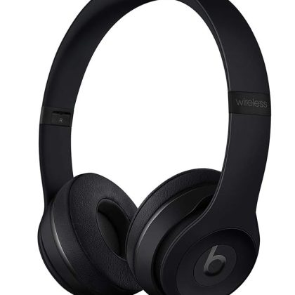 Beats Solo3 Wireless On-Ear Headphones – Apple W1 Headphone Chip, Class 1 Bluetooth, 40 Hours of Listening Time, Built-in Microphone – Black (Latest Model) Color:Black Set:Solo3