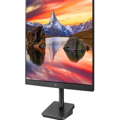 LG 27MP400-B 27” Full HD (1920 x 1080) IPS Display with 3-Side Virtually Borderless Design, AMD FreeSync and OnScreen Control – Black Style:Tilt